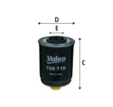Palivový filter VALEO 728718