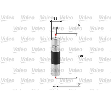 Palivový filtr VALEO 587014