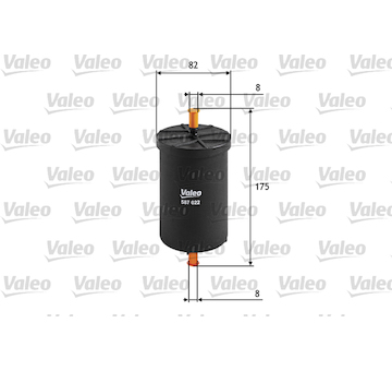palivovy filtr VALEO 587022