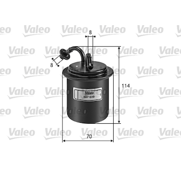 palivovy filtr VALEO 587039