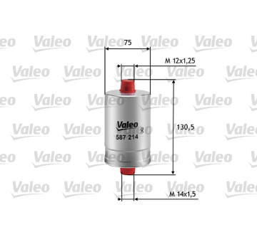 palivovy filtr VALEO 587214