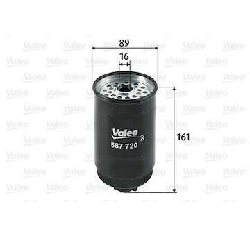 palivovy filtr VALEO 587720
