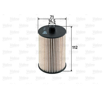 Palivový filter VALEO 587930