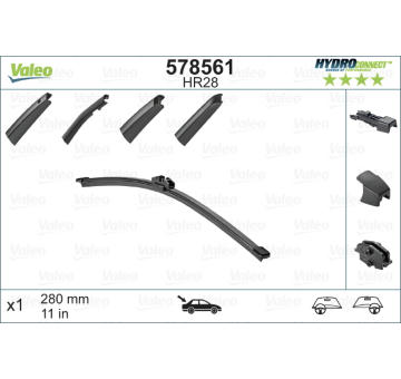 List stěrače VALEO 578561