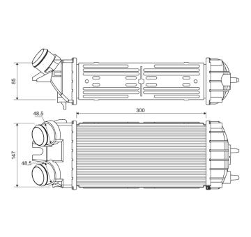 chladič turba VALEO 817706