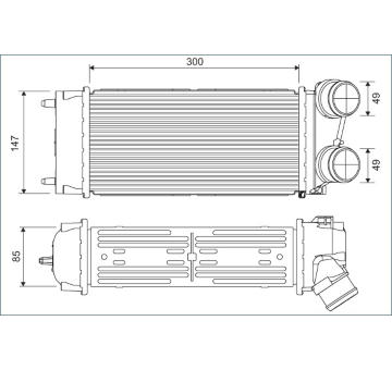 chladič turba VALEO 817845