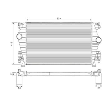 chladič turba VALEO 817864