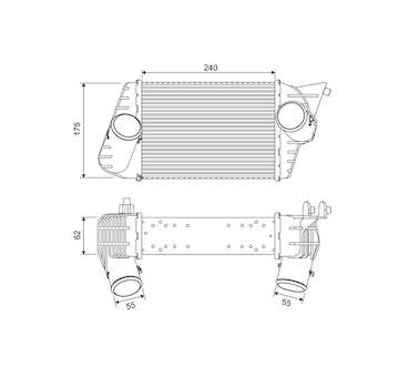 chladič turba VALEO 817879