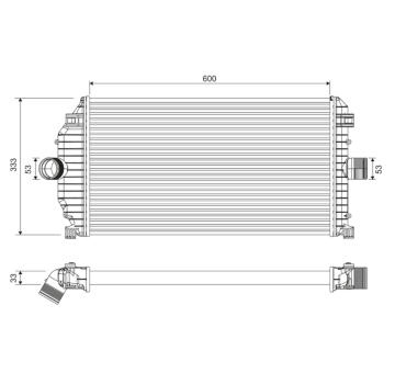 chladič turba VALEO 817924