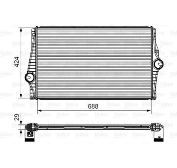 Chladič turba VALEO 818280