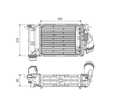 chladič turba VALEO 818319