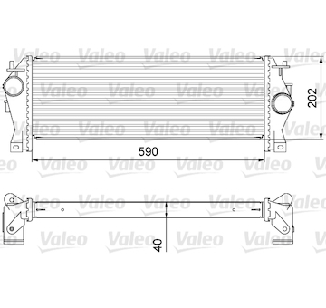 chladič turba VALEO 818340