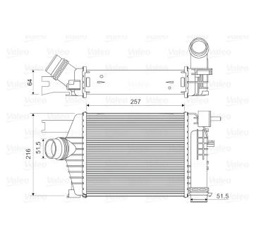 Chladič turba VALEO 818343