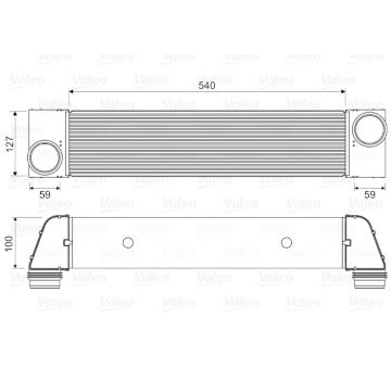 chladič turba VALEO 818357