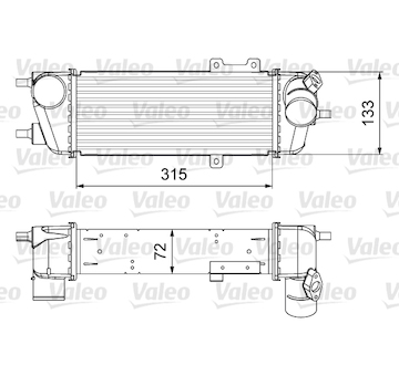 Chladič turba VALEO 818361