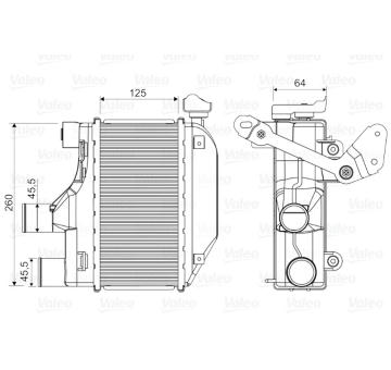 Chladič turba VALEO 818362