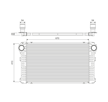 Chladič turba VALEO 818363