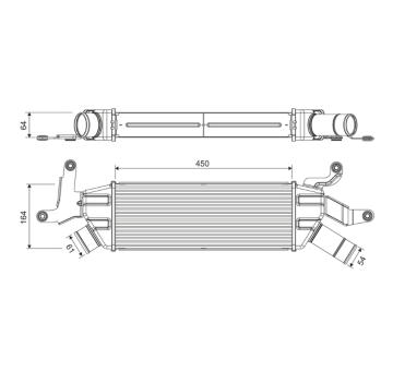 chladič turba VALEO 818370