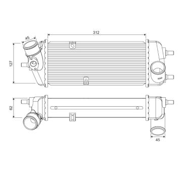 chladič turba VALEO 818383