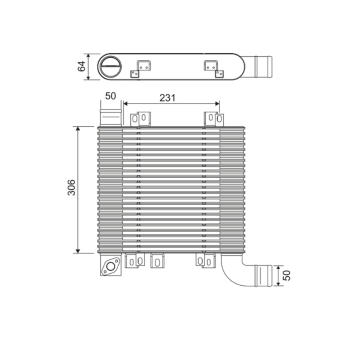 chladič turba VALEO 818398