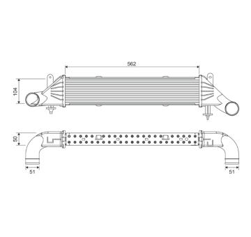 chladič turba VALEO 818540