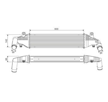 Chladič turba VALEO 818542