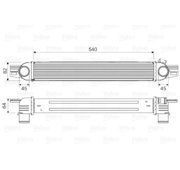 chladič turba VALEO 818545