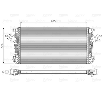 Chladič turba VALEO 818567