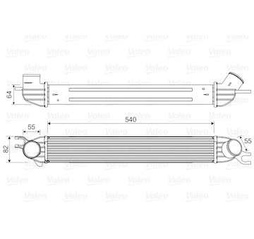 chladič turba VALEO 818580