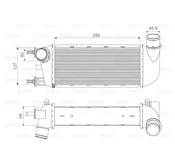 Chladič turba VALEO 818582