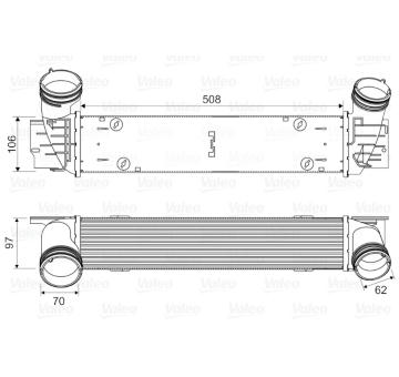 Chladič turba VALEO 818594