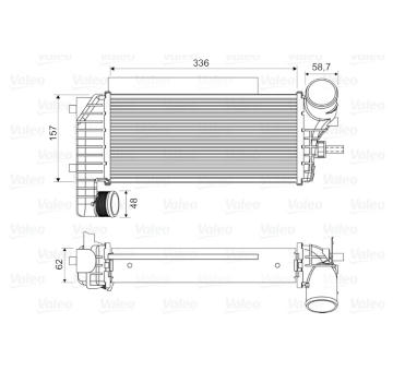 chladič turba VALEO 818604