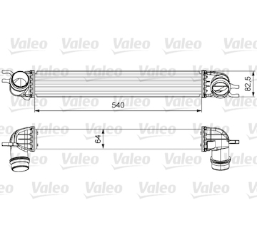 chladič turba VALEO 818605