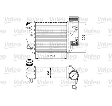 chladič turba VALEO 818610