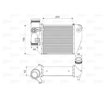 Chladič turba VALEO 818653