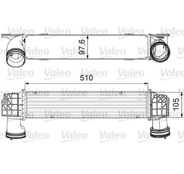 Chladič turba VALEO 818664