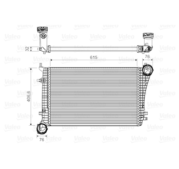 chladič turba VALEO 818675