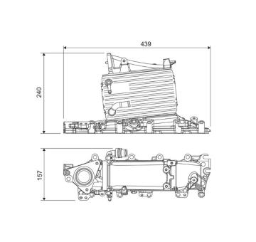 chladič turba VALEO 818684