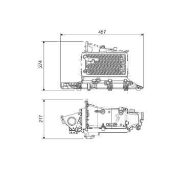 Chladič turba VALEO 818685