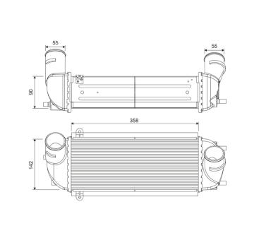 Chladič turba VALEO 818688