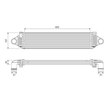 chladič turba VALEO 818689