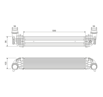 Chladič turba VALEO 818690