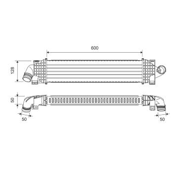 Chladič turba VALEO 818717