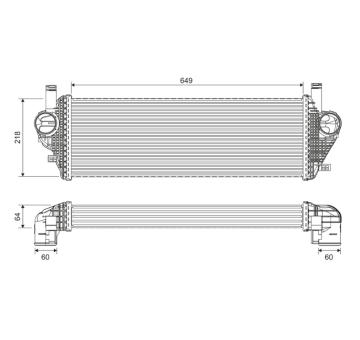 chladič turba VALEO 822903