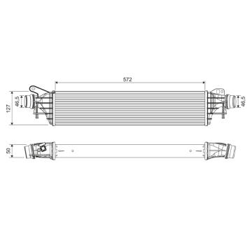 chladič turba VALEO 822909