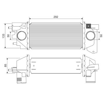 chladič turba VALEO 822921