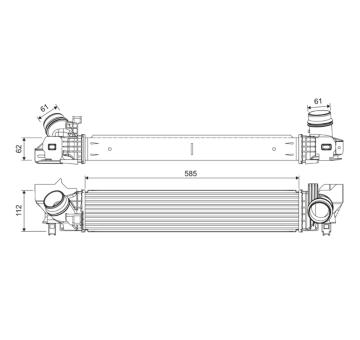 chladič turba VALEO 822924