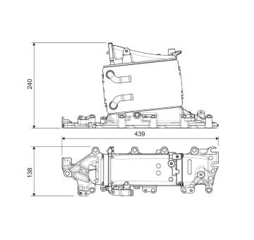 chladič turba VALEO 822935