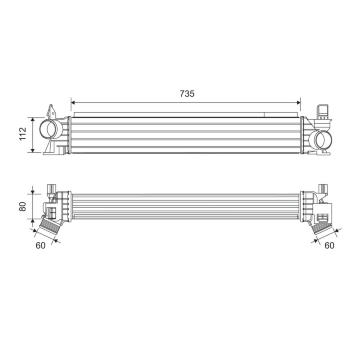 Chladič turba VALEO 822945