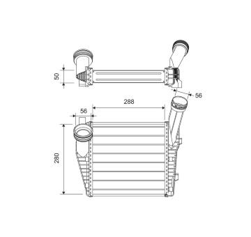 chladič turba VALEO 822947